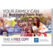 HPHF - "Your Family Can Be Happy" - Table